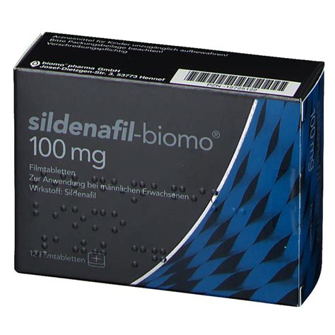 Sildenafil Biomo Mg St Shop Apotheke