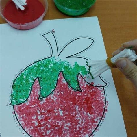 Pedagogiando por aí on Instagram Técnica de pintura cotonete