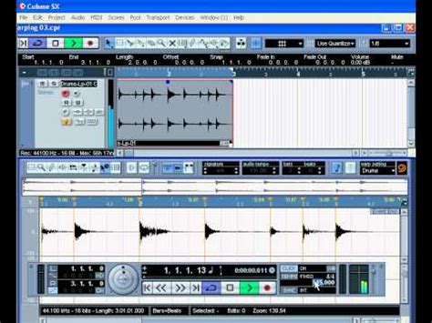 Cubase Video Tutorial How To Use The Warp Tool Youtube