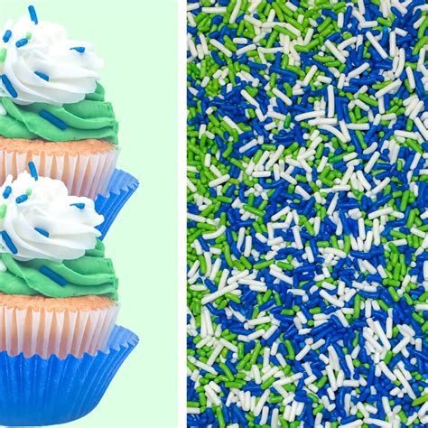 Amazon Blanco Azul Verde Pastel Galletas Cupcakes Pasteles