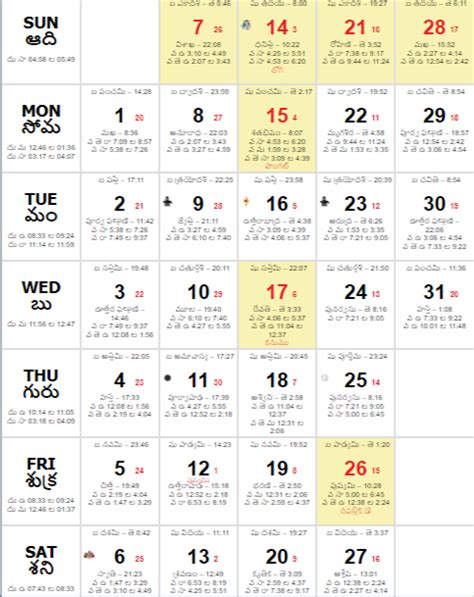 Venkatrama Telugu Calendar 2024 Daily Calendar 2024