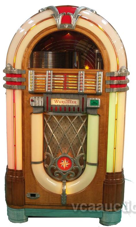 Wurlitzer Jukebox Model 1015 W 78 Rpm Records