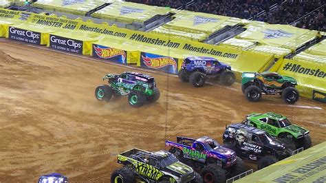 Monster Jam 2018 Atandt Stadium Youtube