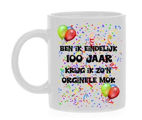 Cadeau Voor Opa Of Oma Die 100 Jaar Wordt Leuke