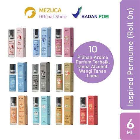 Jual MEZUCA Inspired Parfum Roll On 6ml Non Alcohol BPOM Inspired