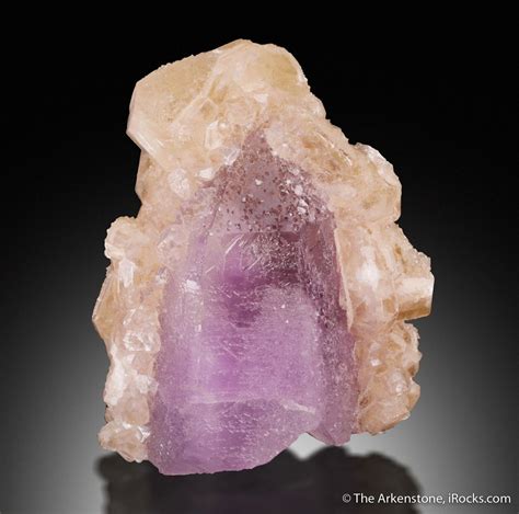 Fluorapophyllite K On Quartz Var Amethyst HEF22 06 Fengjiashan