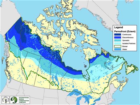 Permafrost Extent | Boreal Songbird Initiative