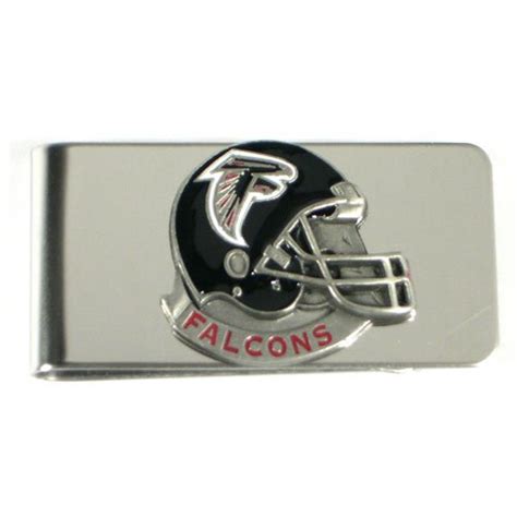 Atlanta Falcons Pewter Emblem Money Clip Sunset Key Chains Clip Art