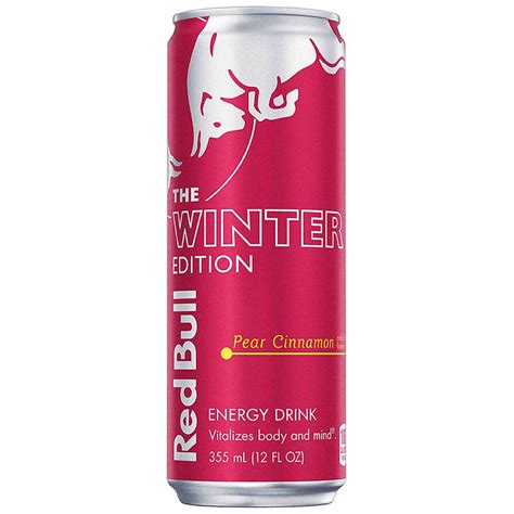 Red Bull Winter Edition Energy Drink Pear Cinnamon Walgreens