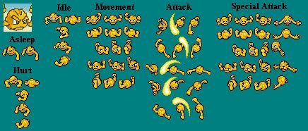 Geodude Shiny Sprite PMD by TheBladeOrange1700 on DeviantArt