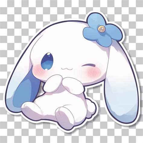 Cinnamoroll Watercolor Wonder Line Sticker Bunny Drawing Cute My XXX Hot Girl