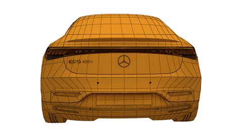 Mercedes Benz EQS 450 2021 - 3D Model by KhaganFX