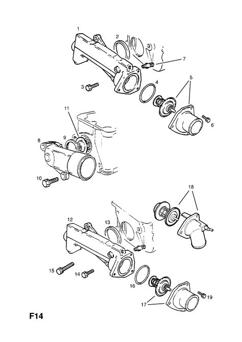 Thermostat Housing And Water Outlet X Xel L Y Xe L Z Xe L