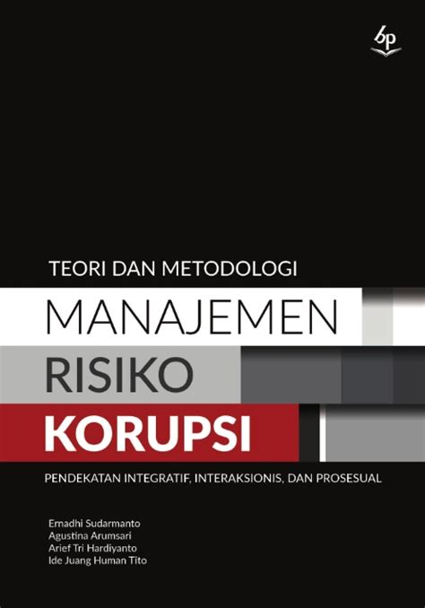 Teori Dan Metodologi Manajemen Risiko Korupsi Balai Pustaka