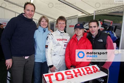 Mike Conway GBR Raikkonen Robertson Racing With Team Guests British