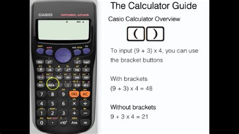 How To Use Casio Fx 300es