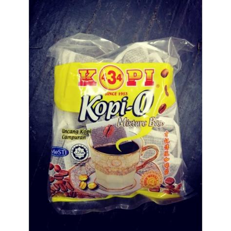 Kopi 434 20sachets9g Kopi O 434 20 Uncang 434 Coffee Shopee Malaysia