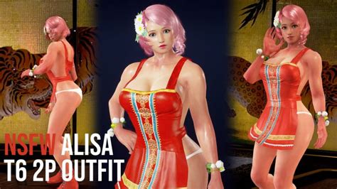 TekkenMods NSFW Alisa T6 2P Outfit