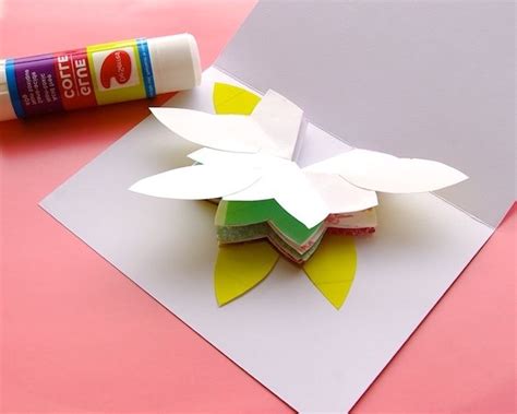 Pop Up Karte basteln tolle Idee für jeden Anlass Diy cards Paper