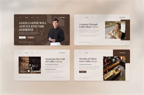 Ngopidek - Coffee Shop Powerpoint Template - Design Template Place