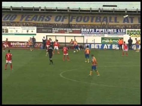 Mansfield Town V Hayes Yeading Utd 20th November 2010 YouTube