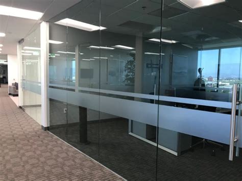 Etched Frosted Glass Graphics Privacy Film Buena Park Ca