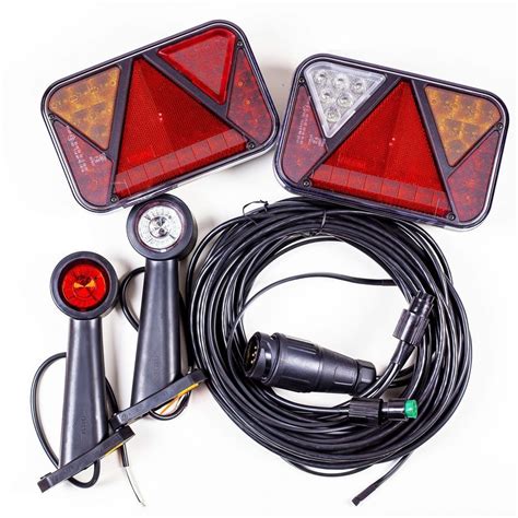 SET REAR LED LAMPS FRISTOM FT 270 CLEARANCE LED HORPOL LD 726 WITH 7