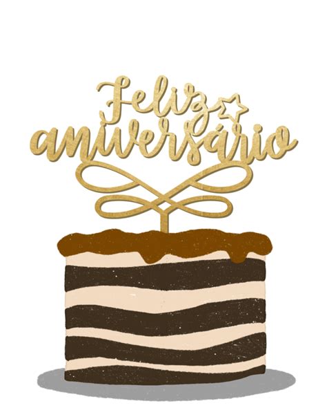 Introduzir 34 Imagem Topo De Bolo Feliz Aniversário Br Thptnganamst