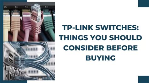 Ppt Tp Link Switches Things You Should Consider Before Buying