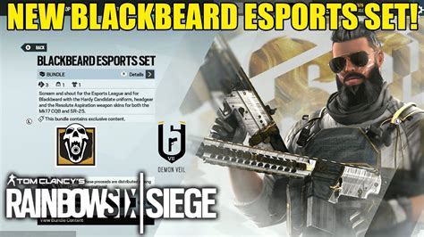 Blackbeard Esports Set Rainbow Six Siege Youtube