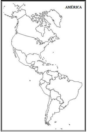 Mapa De America Mapamundi Para Imprimir Mapa De Centroamerica