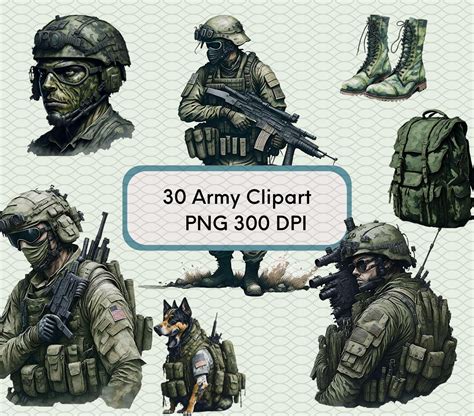 Military Clipart PNG Army Tank Clipart PNG Digital Clipart - Etsy