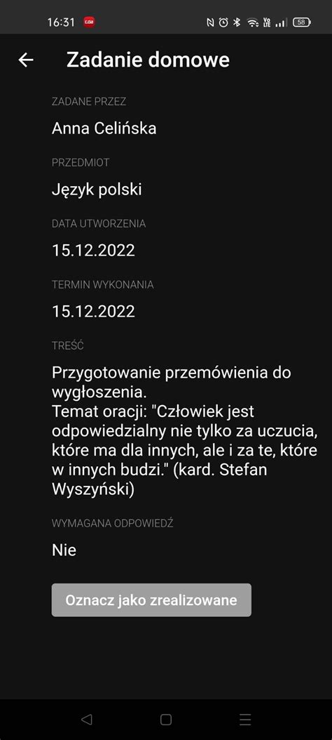 Pomocy mam czas do jutra Napisz przemówienie do wygłoszenia temat