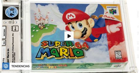 Cartucho Sellado De Super Mario 64 Es Subastado En Más De Mil Millones