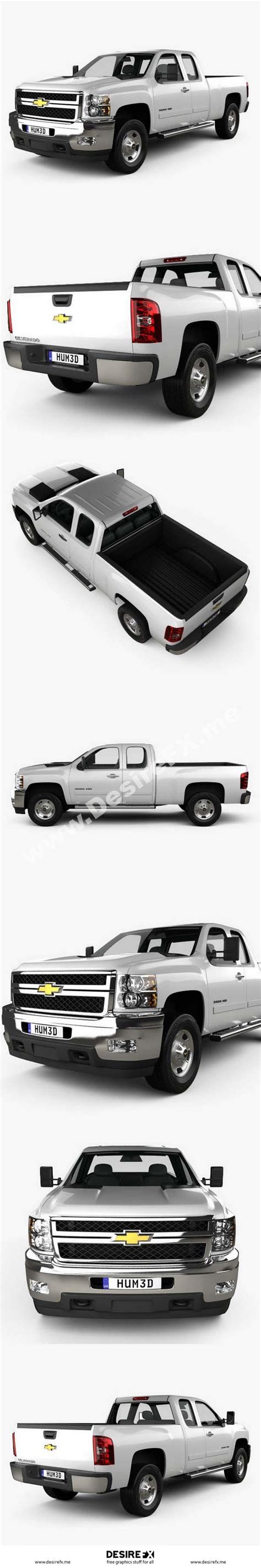 Desire Fx D Models Chevrolet Silverado Hd Extended Cab Standard Bed