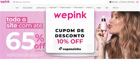 Aproveite O Cupom De Desconto Bem Vindo Da Wepink No Cuponzinho