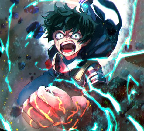 Download Izuku Midoriya Anime My Hero Academia Hd Wallpaper By 紀