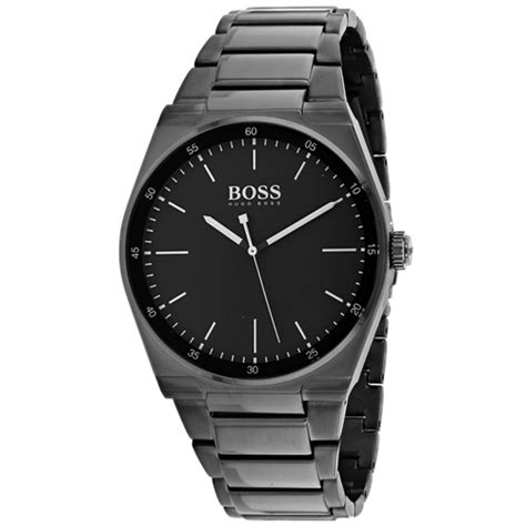 Sold Out Hugo Boss 1513567 Hugo Boss Mens Magnitude Gunmetal Band