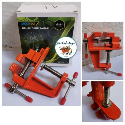 Jual Klem Catok Ragum Mini Catok Meja DOZIRO Clamp Vise Bench Table