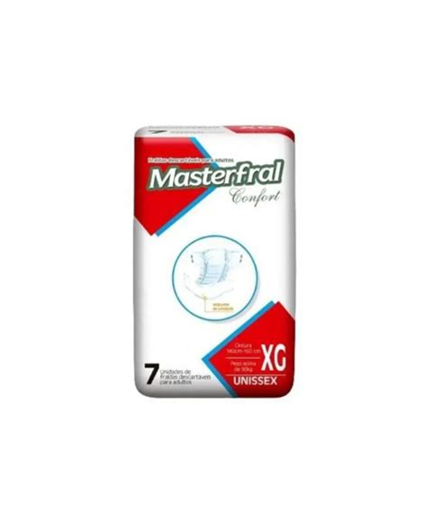 Fralda Masterfral Confort Adulto XG 7 Unidades