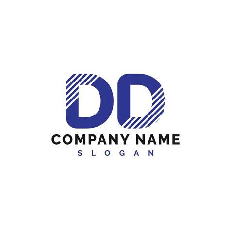 Dise O Del Logotipo De La Letra Dd Ilustraci N De Vector De Logotipo