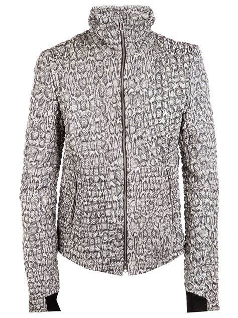 Unconditional Snake Skin Jacket in Multicolor for Men (snake) | Lyst