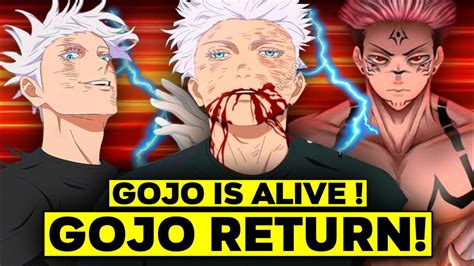 Gojo Satoru Comeback Gojo Is Back In Jujutsu Kaisen Chapter