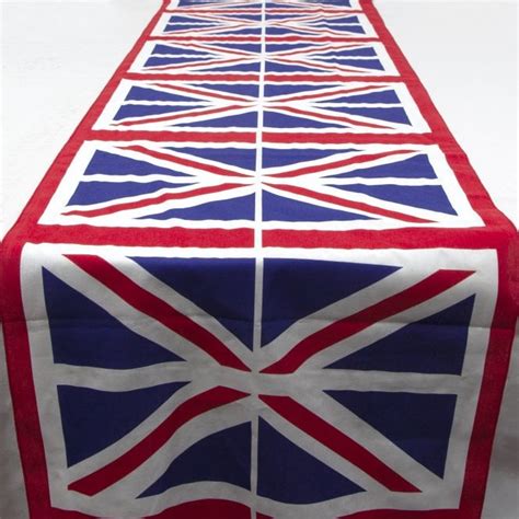 Union Jack Table Runner Cm X Cm Table Linens From Chair Cover