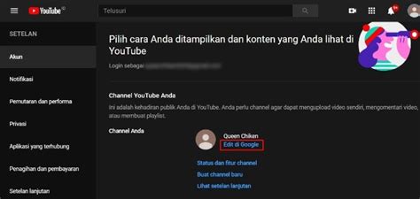 Cara Mengganti Nama Channel YouTube Di HP Dan PC Rancah Post