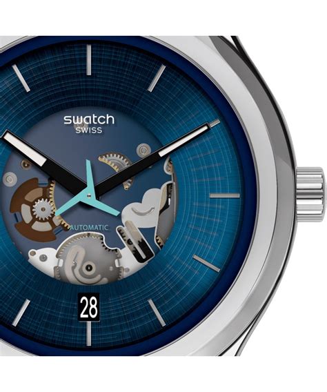 Swatch Yis Irony Blurang Automatic Watch Watchard