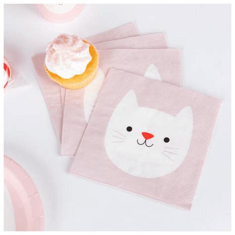 Rex London Papier Servietten Cookie The Cat Fr Ulein Anna