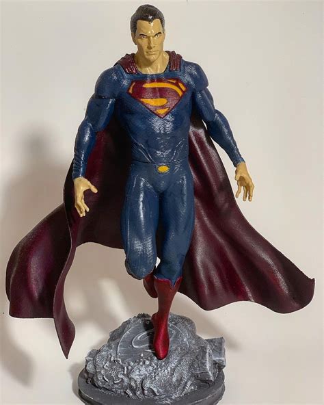 Man of Steel Superman Action Figure - Etsy