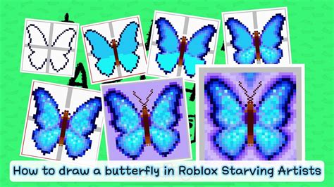 Roblox Starving Artists Time Lapse Tutorial How To Draw A