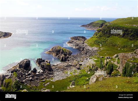 The Rugged And Wild Coastline Of The Ross Of Mull Part Of The Isle Of